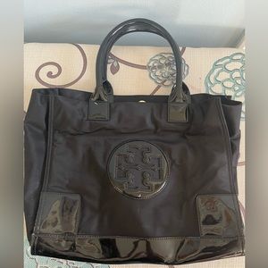 SMALL ELLA PATENT TOTE BAG